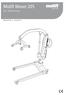 Molift Mover 205. NO - Brukermanual. BM05103 Rev. K