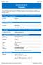 Terpentin - Versjon 3 Side 1 av 10 SIKKERHETSDATABLAD. Terpentin