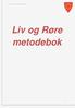 Liv og Røre metodebok, Ringerike kommune. Liv og Røre metodebok