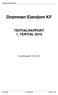 TERTIALRAPPORT 1. TERTIAL