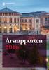 Årsrapporten 2016 STORTINGETS ADMINISTRASJON