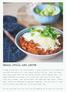 Spicy chili con carne