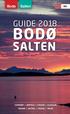 Salten. Bodø GUIDE 2018 BODØ SALTEN HAMARØY SØRFOLD STEIGEN GILDESKÅL BEIARN SALTDAL FAUSKE MELØY