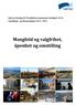 Høyres forslag til Trondheim kommunes budsjett 2019, handlings- og økonomiplan Mangfold og valgfrihet, åpenhet og omstilling