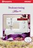 Bruksanvisning 140TH ANNIVERSARY LIMITED EDITION SEWING MACHINE