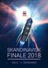 SKANDINAVISK FINALE 2018 OSLO - 1. DESEMBER