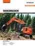 SKOGSMASKIN. ZAXIS-6-serien. Modellkode. ZX135USL-6 Nominell motoreffekt 78,5 kw /106,7 hk (ISO 14396) Driftsvekt