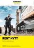 RENT NYTT. Kärcher rengjøringsutstyr