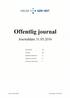 Offentlig journal. Journaldato HELSE SØR-ØST. Alle. Journalenhet: Inngående dokumenter: Utgående dokumenter: Antall sider inkl.