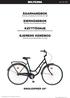 ÄGARHANDBOK Montering, användning och underhåll av din cykel. EIERHÅNDBOK Montering, bruk og vedlikehold av sykkelen