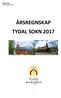 Tydal sokn Årsregnskap 2017 ÅRSREGNSKAP TYDAL SOKN 2017