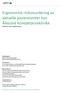 Ergonomisk risikovurdering av aktuelle pasientuniter hos Ålesund Kompetanseklinikk