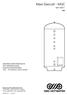 Maxi Geocoil - MGC l. SIKKERHETSINFORMASJON FDV INFORMASJON MONTASJEANVISNING TDS - TECHNICAL DATA SHEET