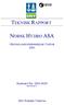 TEKNISK RAPPORT NORSK HYDRO ASA GRUNNLAGSUNDERSØKELSE CASTOR 2001 RAPPORT NR REVISJON NR. 01 DET NORSKE VERITAS