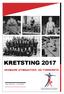 KRETSTING 2017 HEDMARK GYMNASTIKK- OG TURNKRETS. Hoel Gård MARS