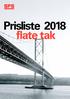 Prisliste 2018 flate tak