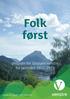 Folk først. program for Gloppen Venstre for perioden