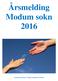 Årsmelding Modum sokn 2016