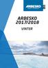 ARBESKO 2017/2018 VINTER