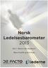 Norsk Ledelsesbarometer Del 2 - Motivert eller disiplinert? Bitten Nordrik og Stein Stugu