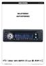 Art BILSTEREO AUTOSTEREO USB. Original manual Biltema Nordic Services AB