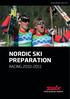 NORDIC SKI PREPARATION