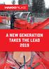 A NEW GENERATION TAKES THE LEAD 2019