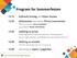 Program for Sommerfesten