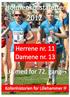 Herrene nr. 11, mens damene ble nr. 13