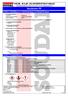 HELSE-, MILJØ- OG SIKKERHETSDATABLAD Basert på forordning (EF) nr. 1907/2006, som endret ved forordning (EU) nr. 2015/830.