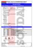 HELSE-, MILJØ- OG SIKKERHETSDATABLAD Basert på forordning (EF) nr. 1907/2006, som endret ved forordning (EU) nr. 2015/830.