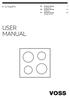 DIT640FR. DA Brugsanvisning 2 Kogesektion NO Bruksanvisning 21 Platetopp SV Bruksanvisning 40 Inbyggnadshäll USER MANUAL