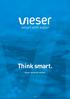 Think smart. Vieser gulvsluk system