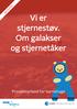 Vi er stjernestøv. Om galakser og stjernetåker