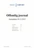 Offentlig journal. Journaldato HELSE SØR-ØST. Journalenhet: Alle. Avdeling: Alle. Inngående dokumenter: Ja. Utgående dokumenter: Ja