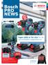 Bosch PRO NEWS. Ingen jobb er for stor for de nye kompakte slagtrekkerne 3 698,- GRATIS ProCORE18V 4,0 Ah. It s in your hands