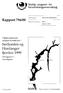 O TILTAKSORIENTERTE MILJØUNDERSØKELSER I SØRFJORDEN OG HARDANGERFJORDEN 1999 DELRAPPORT 1. VANNKJEMI