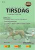 TIRSDAG. 22. september 2015 kl