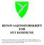 RENOVASJONSFORSKRIFT FOR FET KOMMUNE