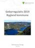 Gebyrregulativ 2019 Bygland kommune