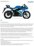 GSX-R125 BLÅ Info. Se modellen i 360 viewer her!