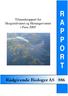 Tilstandsrapport for Skogseidvatnet og Henangervatnet i Fusa 2005 A P P O R T. Rådgivende Biologer AS 886