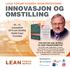 LEAN FORUM NORGES ÅRSKONFERANSE INNOVASJON OG OMSTILLING