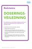 DOSERINGS- VEILEDNING