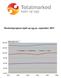 Markedsprognose kjøtt og egg pr. september 2015 Engrossalg i tonn