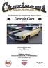 Medlemsblad for Sarpsborgs Amcar klubb. Detroit Cars. Etb, Ford Mustang Mach 1 Eier: Magnus Dahlstrøm