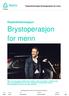 Brystoperasjon for menn