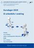 Kursdager 2019 Et arbeidsliv i endring