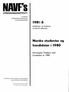 1981: 6. Norske studenter og kandidater i 1980 UTREDNINGSINSTITUTT. Norwegian Students and Graduates in 1980 NORGES ALMENVITENSKAPELIGE FORSKNINGSRÅD