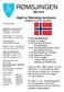 RØMSJINGEN Mai Utgitt av Rømskog kommune - skogens ro gir liv og vekst